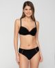 Fresh 94903 balconette with molded cup & 94907 bottom 7cm black front