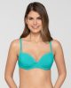 Fresh 94903 balconette with molded cup turqoise close cut