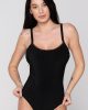Fresh 94910 swimsuit with removable cup black close cut