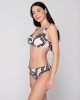 Prisma 94863 unpadded big size balconette & 94865 ruched bottom 5cm unique side