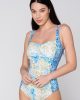 Serenity 94747 swimsuit with molded triangle cup unique close cut