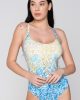 Serenity 94748 swimsuit with removable cup unique close cut