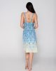 Serenity 94751 long dress with thin straps unique back