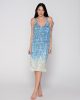 Serenity 94751 long dress with thin straps unique front