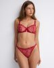 Lilium 15700 wired balconette & 25701 brazilian wine red front