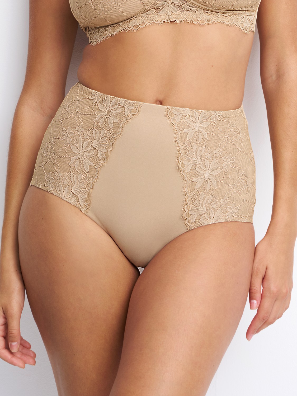 Venus 25502 high waist brief beige main